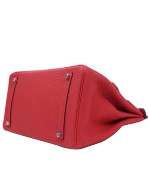 Hermes Birkin 35 Bag Togo Leather Red - Image 3