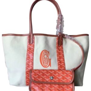 Goyard Anjou Reversible Tote MM Orange