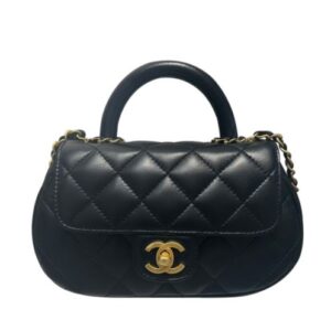 Chanel Small Bag With Top Handle AS4573 Black
