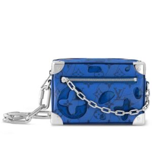 Louis Vuitton Mini Soft Trunk M22588 Blue