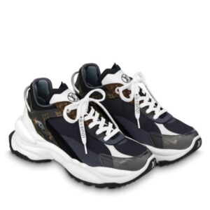 Louis Vuitton Women's Run 55 Trainers 1AAP5H 1AASDF Black