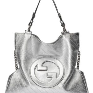 Gucci Blondie Medium Tote Bag 751516 Silver