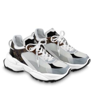 Louis Vuitton Women's Run 55 Trainers 1AAP5H 1AASDF Dark Gray