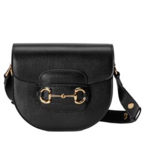 Gucci Horsebit 1955 Mini Rounded Bag 760191 Black