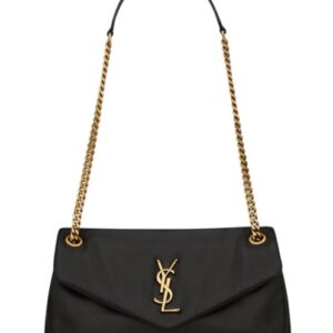 Saint Laurent Calypso In Lambskin Black