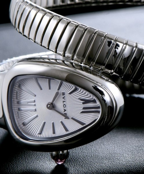 Bvlgari Stainless Steel Automatic Watch White - Image 4
