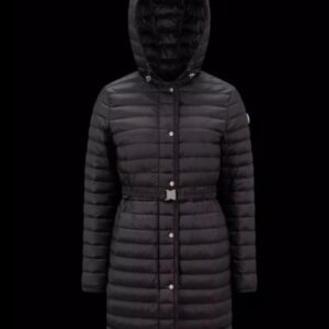 Moncler Women's Oredonne Long Down Jacket Black