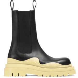 Bottega Veneta Women's Tire Chelsea Boot Apricot