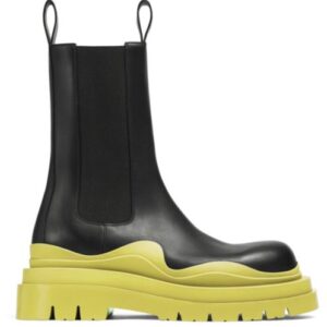 Bottega Veneta Women's Tire Chelsea Boot Yellow