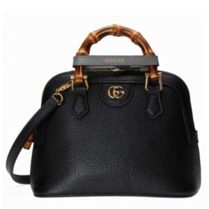 Gucci Diana Mini Tote Bag 715775 Black