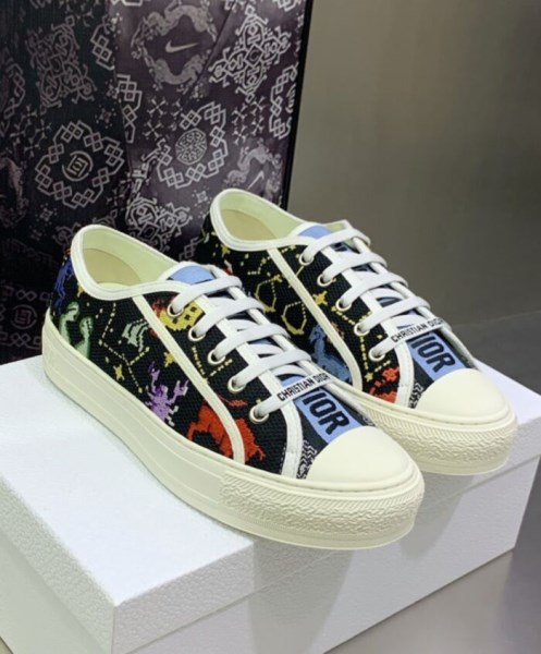 Christian Dior Women's Walk'n'Dior Sneaker Black - Image 3