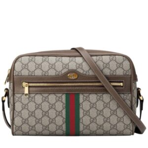Gucci Ophidia GG Supreme small shoulder bag 517080 Dark Coffee