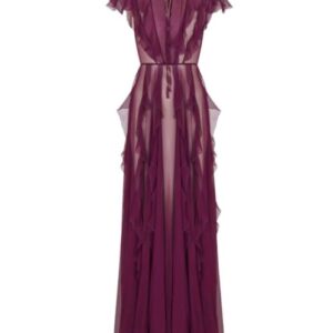 Christian Dior Women's Dream Long Dress Mauve