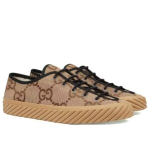Gucci Women's Maxi GG Sneaker 703031 Apricot