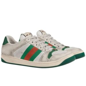 Gucci Women's Screener leather sneaker 546163 Green