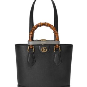 Gucci Diana Small Tote Bag 750396 Black