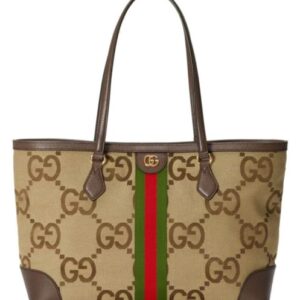 Gucci Ophidia jumbo GG Medium Tote 631685 Brown