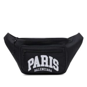 Balenciaga City Paris Explorer Belt Bag Black