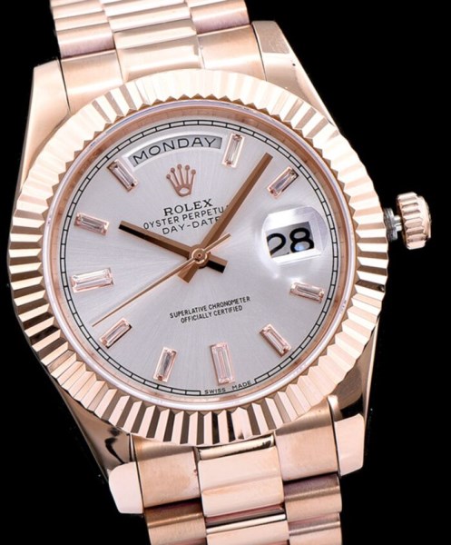 Rolex Stainless Steel Automatic Watch White - Image 2