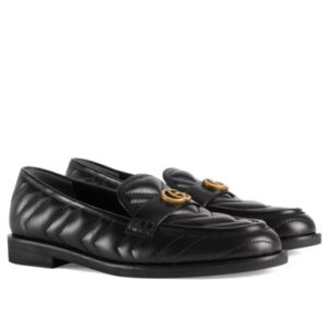 Gucci Women's Loafer With Double G Black