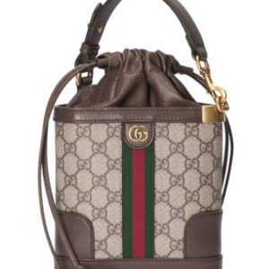 Gucci Ophidia GG Bucket Bag 752583 Dark Coffee