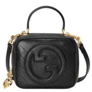 Gucci Blondie Top Handle Bag 744434 Black