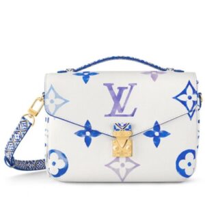 Louis Vuitton Pochette Metis MM M23055 Blue