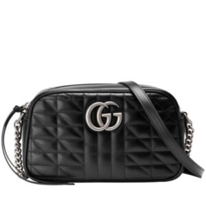 Gucci GG Marmont Small Shoulder Bag 447632 Black