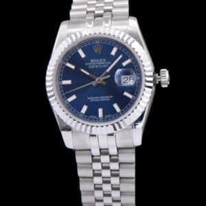Rolex Men s Stainless Steel Datejust Watches Blue
