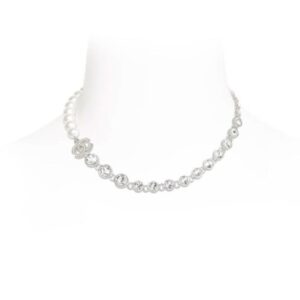 Chanel Women's Necklace ABA625 Silver