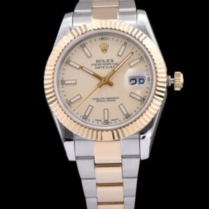 Rolex Stainless Steel Mid-size Datejust Watches Golden