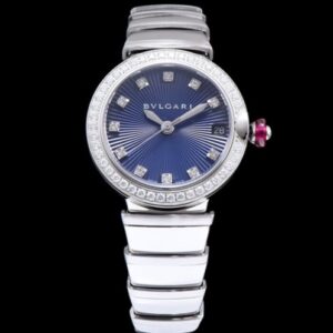 Bvlgari Lvcea Diamonds Automatic Watch for Women Blue
