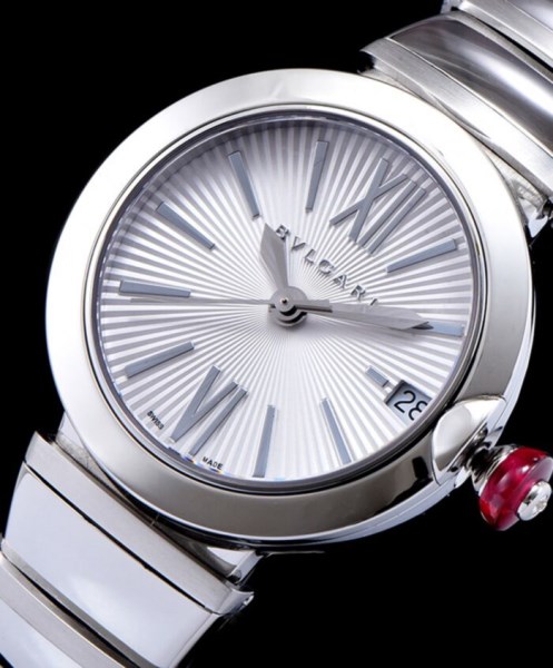Bvlgari golden stainless steel and diamond watch White - Image 4