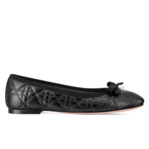 Christian Dior Women's Ballet Flat Black