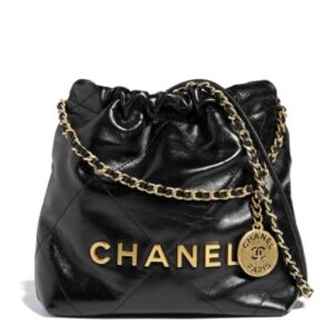 Chanel 22 Mini Handbag AS3980 Black