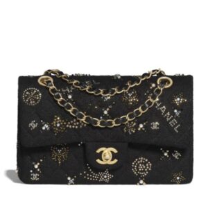 Chanel Small Classic Handbag A01113 Black