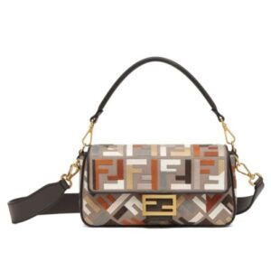 Fendi Baguette 8BR600 Coffee