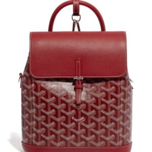 Goyard Calfskin Mini Alpin Backpack Red