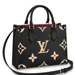 Louis Vuitton Onthego PM Tote Bag M45659 M45779 Black