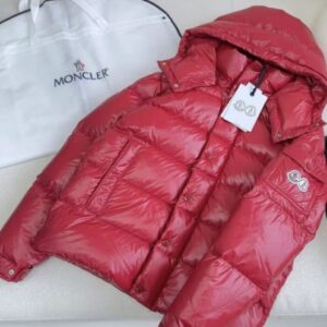 Moncler Women's Down Jackets Red