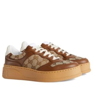 Gucci Unisex GG Sneaker 676092 Coffee
