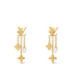 Louis Vuitton Women's Louisa Earrings M01574 Golden