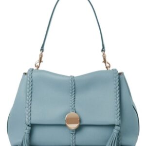 Chloe Penelope Medium Soft Shoulder Bag Blue