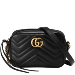 Gucci GG Marmont Matelasse Mini Bag 448065 Black