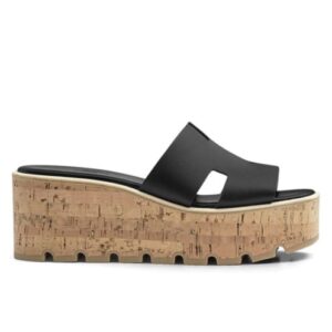 Hermes Women's Eze 30 Sandal Black