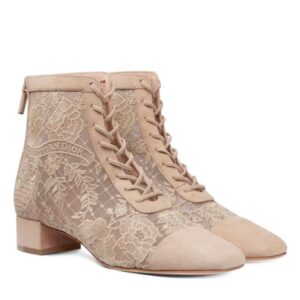 Christian Dior Women's Naughtily-D Ankle Boot Light Pink