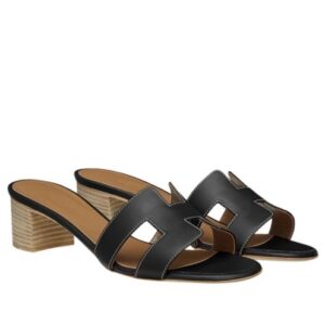 Hermes Oasis Sandal Black