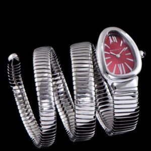 Bvlgari sliver tone stainless steel automatic watch Henna