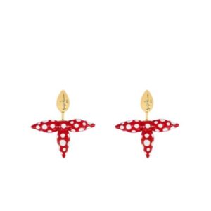 Louis Vuitton Women's LV x YK Louisette Infinity Dots Earrings Pink