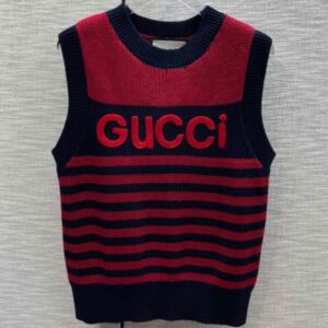 Gucci Women's Knitted Vest Red
